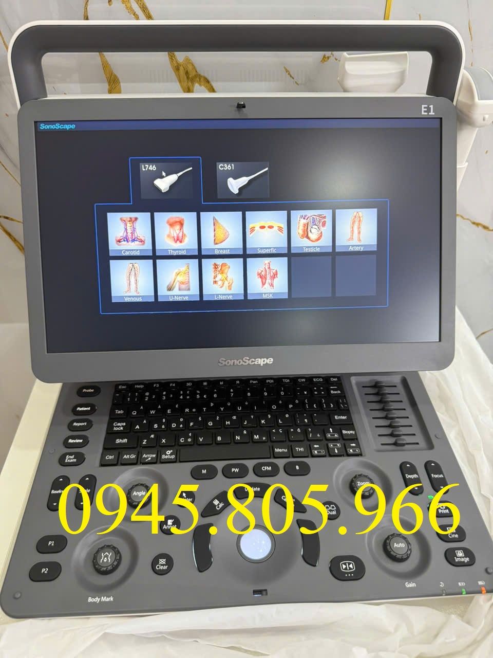 Bảng giá máy siêu âm xách tay SonoScape, Mindray, Chison, GE, Dawei tại Y Tế Việt Nhật